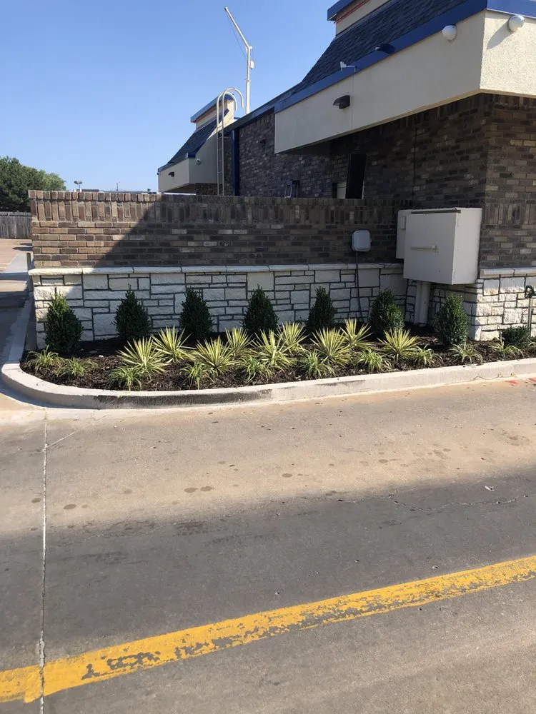 Expert yard cleanup service with custom design in Oklahoma City, OK by Don Willis Landscape Contractors