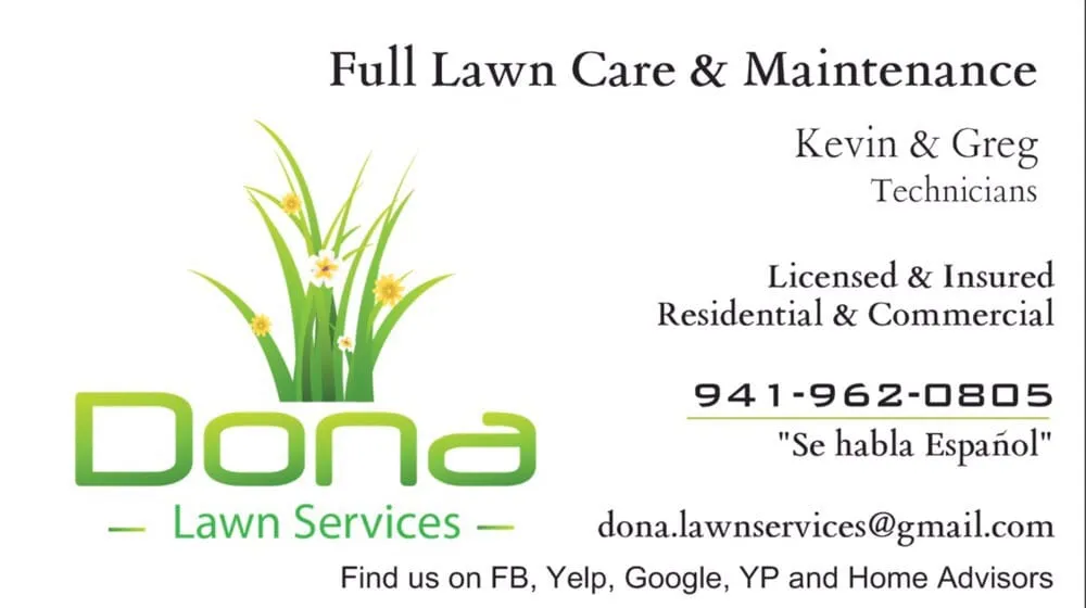 Affordable residential landscaping in Bradenton, FL by Dona Lawn Services