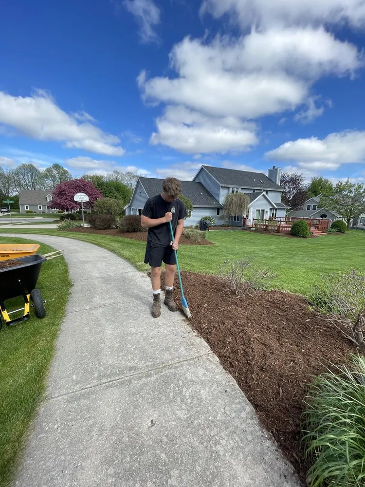 Trusted lawn mowing service for outdoor upgrades in West Bend, WI by Donath Landscaping Solutions