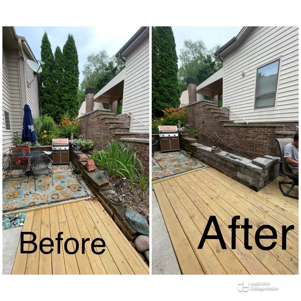 Professional garden landscaping in West Bend, WI by Donath Landscaping Solutions