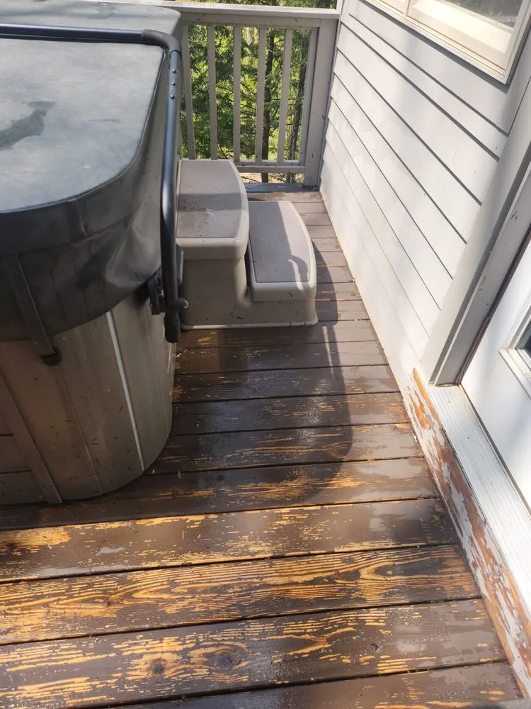 Custom garden landscaping in Campton, NH by Done Right Home & Property Services