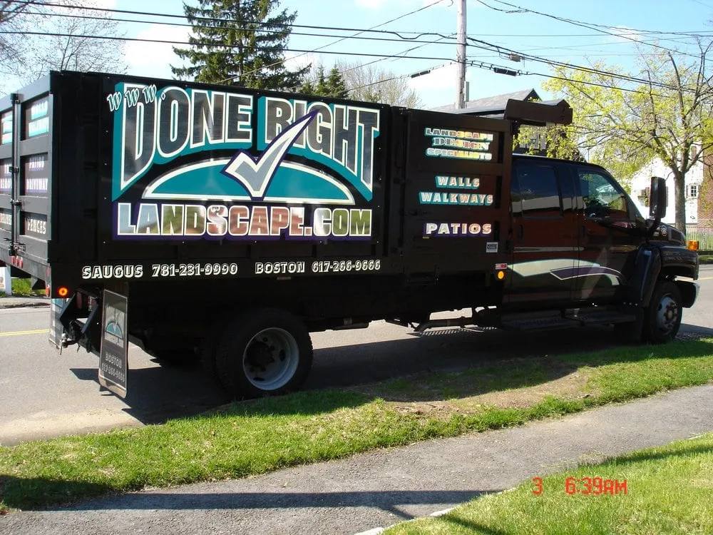 Expert landscape installation for residential properties across Boston, MA - Done Right Landscape & Construction