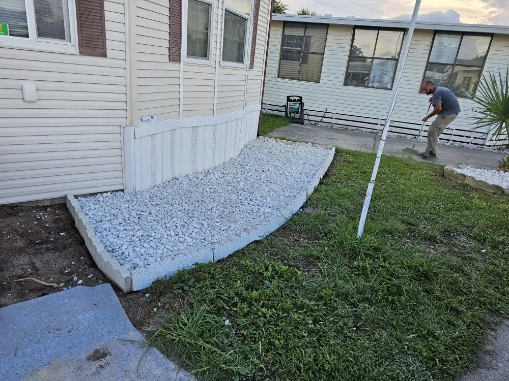 Custom landscape installation for outdoor upgrades across Umatilla, FL - Done Right Lawn & Landscaping