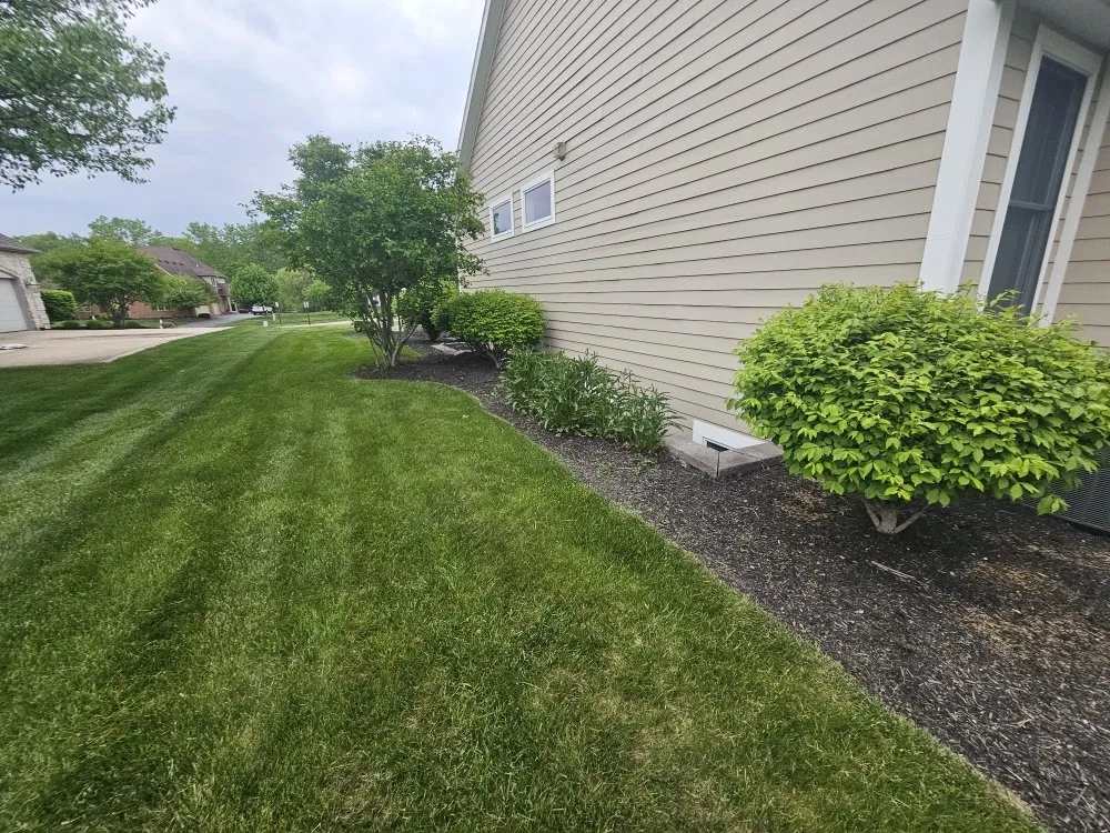Professional lawn mowing service for year-round maintenance in Toledo, OH by Done Right Lawn Care