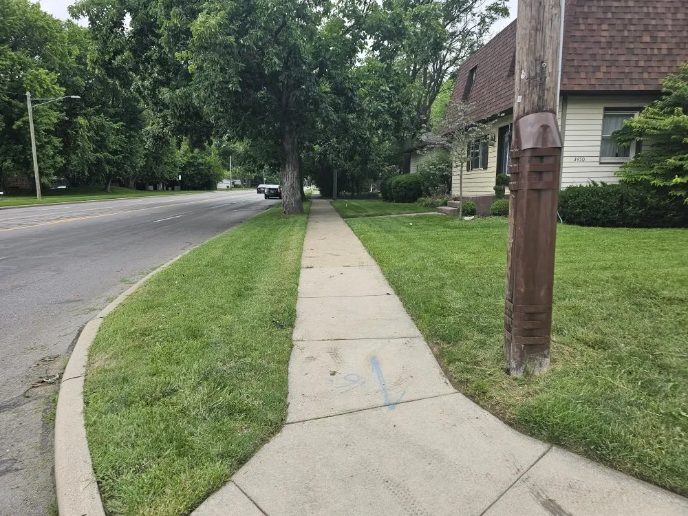 Custom landscape installation in Toledo, OH by Done Right Lawn Care