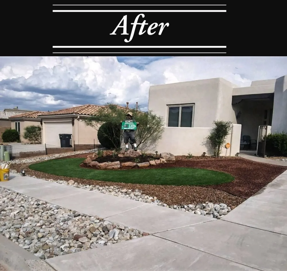Top-rated garden landscaping for homes across Rio Rancho, NM - Done Right Maintenance