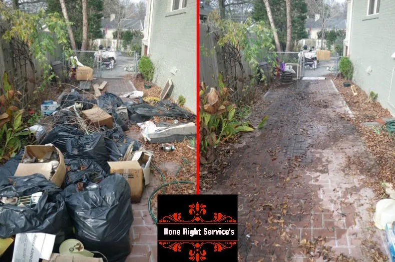 Affordable landscape installation with custom design in Scottsville, KY by Done Right Service's