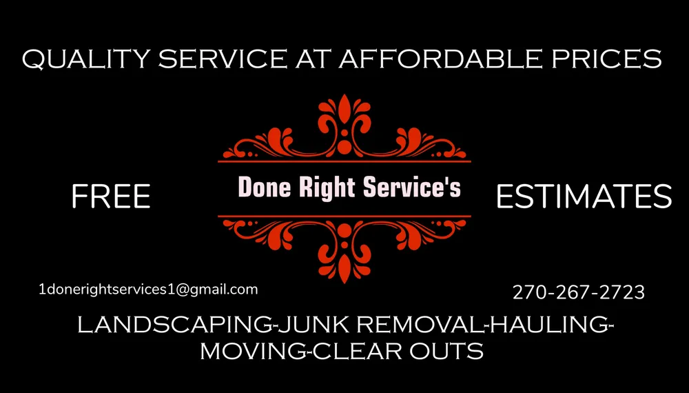 Expert landscape design in Scottsville, KY - Done Right Service's