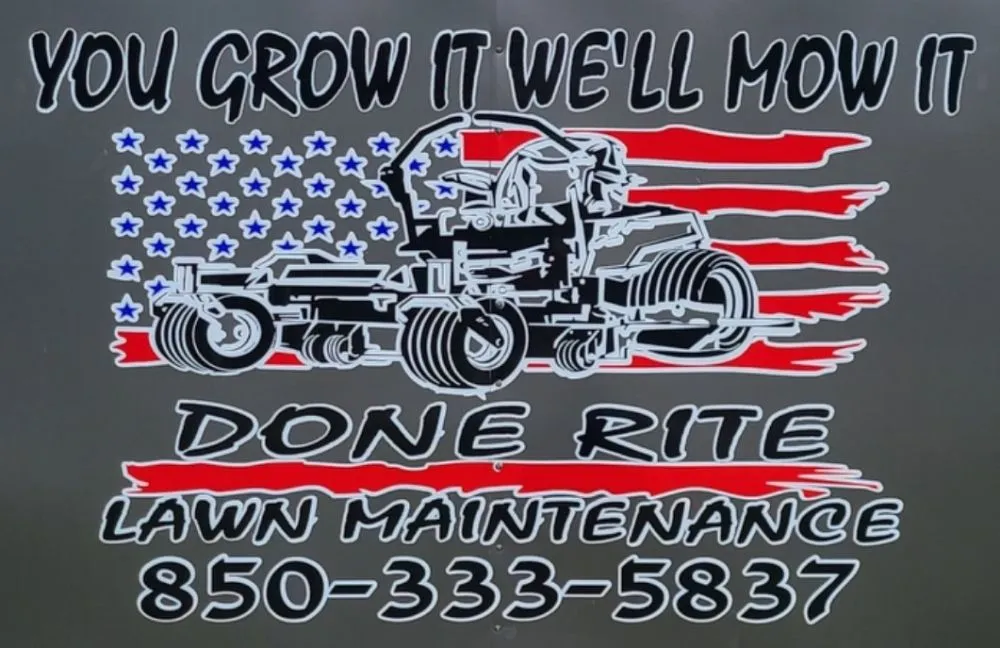 Affordable yard maintenance in Panama City, FL - Done Rite Lawn Maintenance