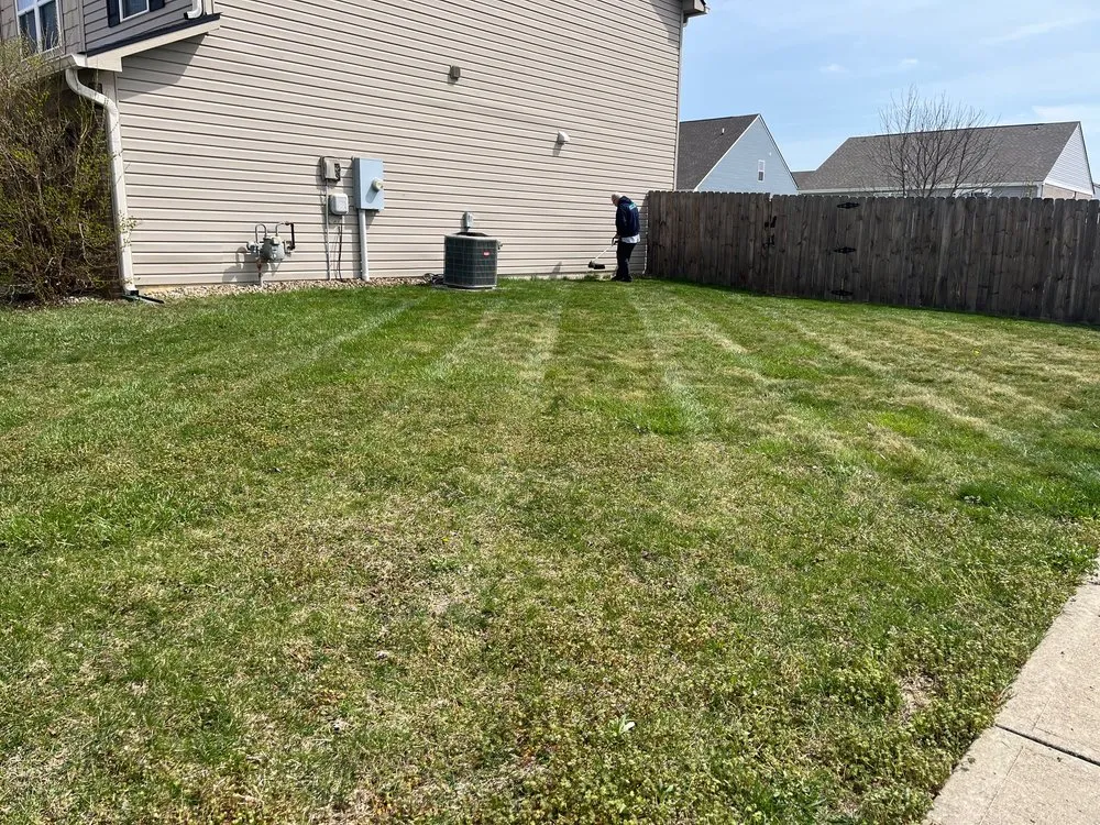 Reliable lawn mowing service in Bargersville, IN by Done Wright Landscaping