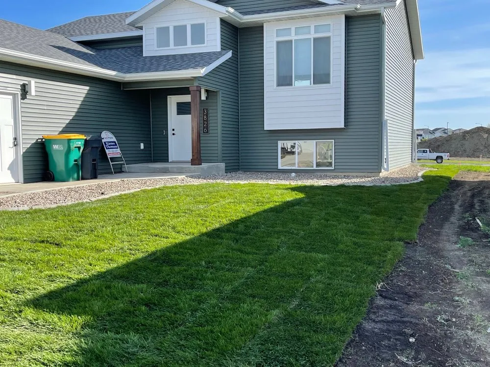 Local outdoor landscaping in Mandan, ND by Donkey Dynamics