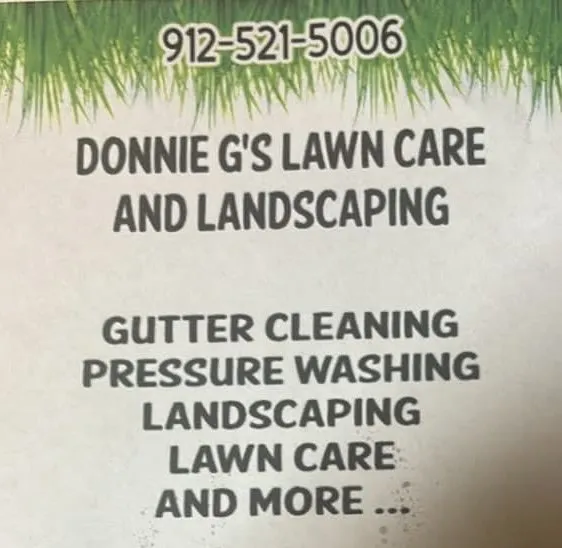 Trusted lawn mowing service for year-round maintenance in St. Marys, GA by Donnie G‘s Lawn Care And Landscaping