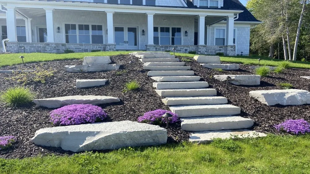 Professional residential landscaping for homes in Green Bay, WI by Donnie Mac's Landscaping