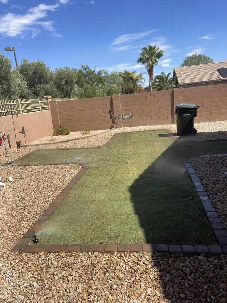 Professional landscape installation in Casa Grande, AZ - Donny & Sons Landscaping