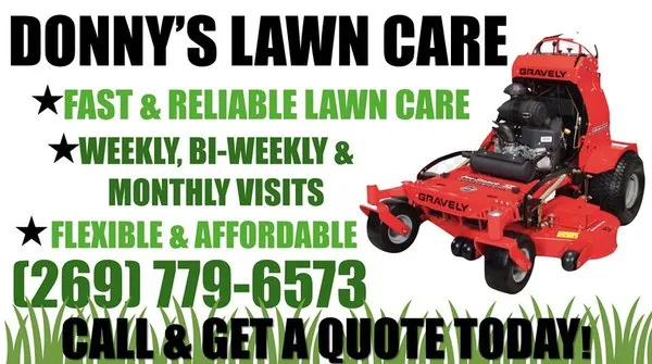Donny's Lawn Care Logo