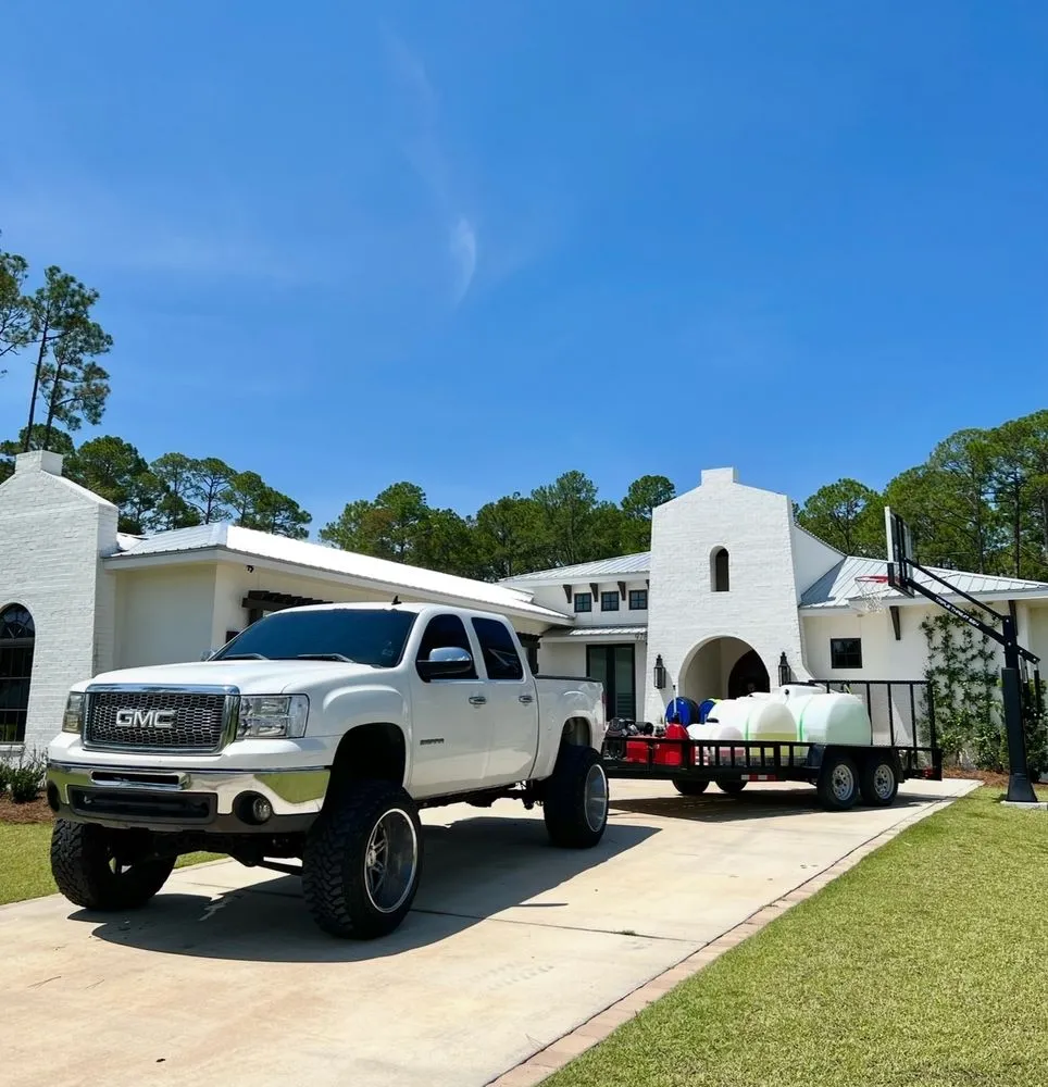 Affordable yard cleanup service with custom design in Inlet Beach, FL by Donovan's Exterior Services