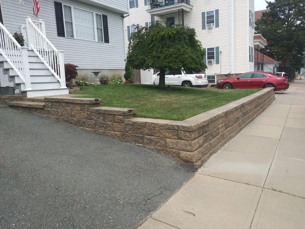 Top-rated lawn mowing service with custom design in Fall River, MA by Dons Landscaping Construction Masonary Work