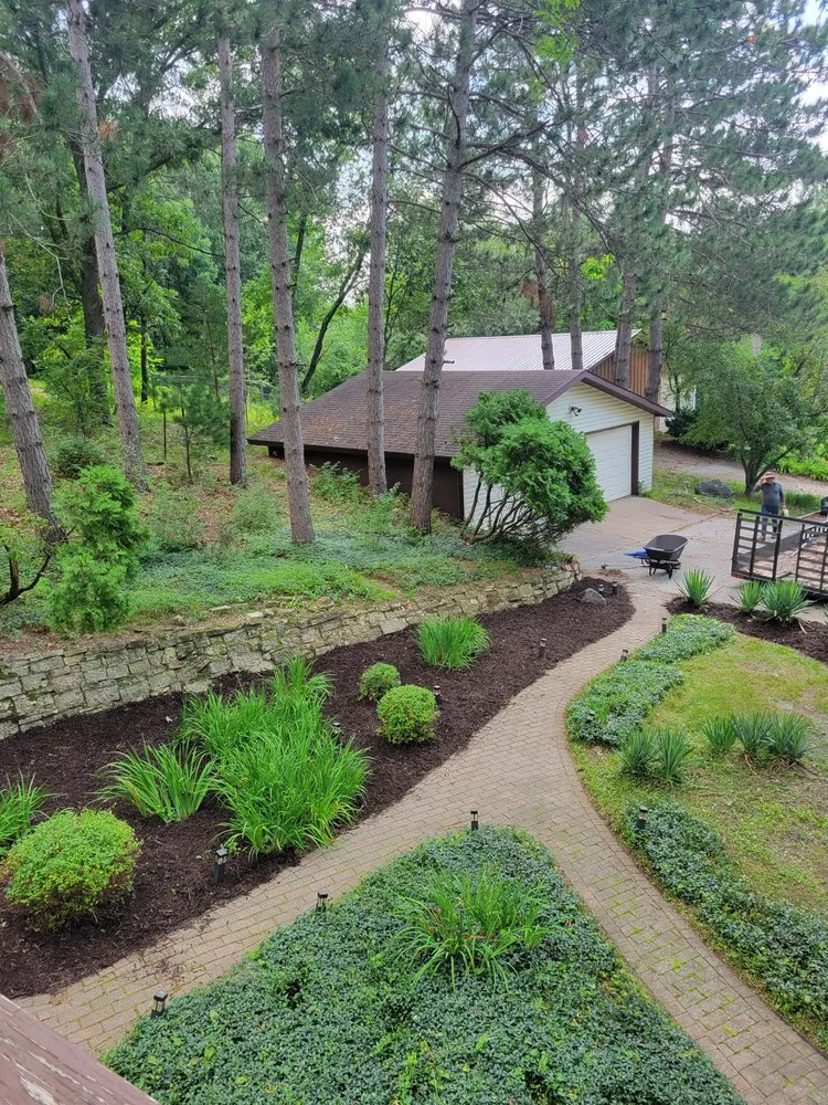 Affordable landscape design for residential properties in Sparta, WI by Don's Lawn Care & More