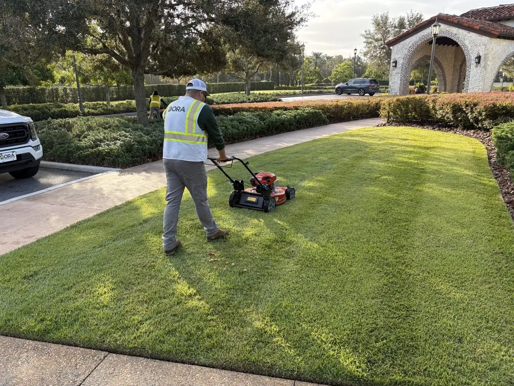 Custom lawn care service in Apopka, FL by Dora Landscaping