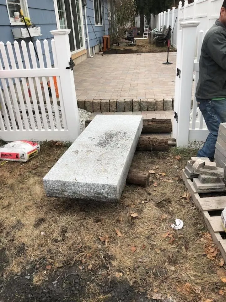 Custom landscaping services for beautiful yards in Marlboro, MA by Dorabella's Landscape & Construction