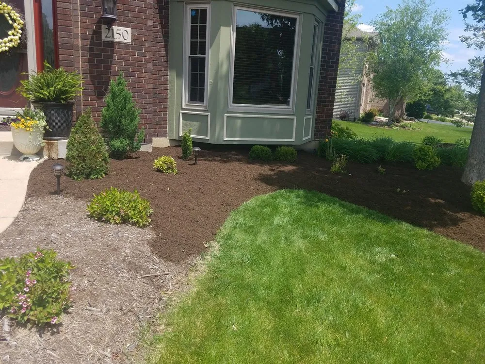 Custom landscape design for year-round maintenance in Batavia, IL by Dorado’s Landscaping Service