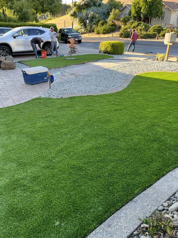 Custom landscape installation in Sunnyvale, CA - Doro’s Landscaping