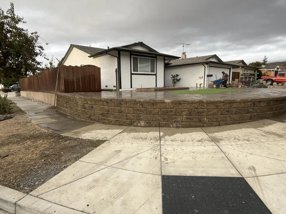 Custom landscape design in Sunnyvale, CA by Doro’s Landscaping