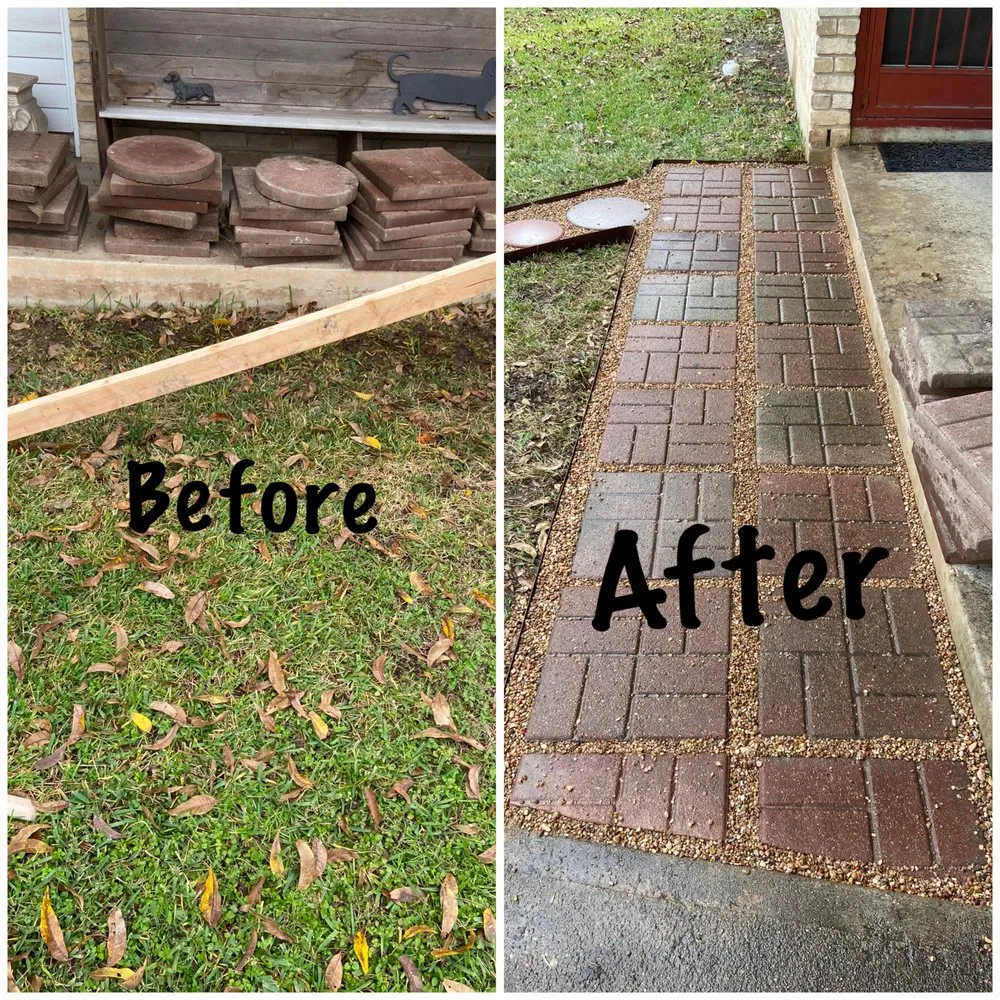 Custom residential landscaping in Del Valle, TX - Dos Landscaping Services