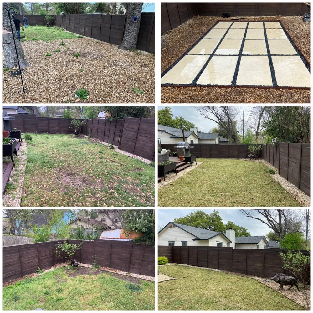 Reliable lawn mowing service with custom design across Del Valle, TX - Dos Landscaping Services