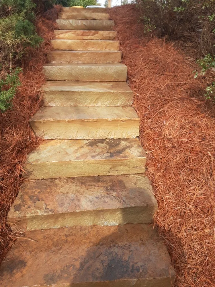 Custom garden landscaping in Woodstock, GA - Dos Pablo's Landscaping
