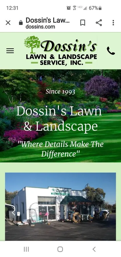 Local landscape design in Armada, MI - Dossin's Lawn & Landscape Service