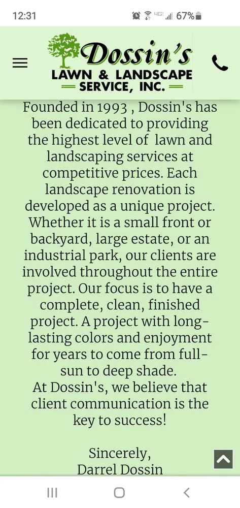 Trusted garden landscaping in Armada, MI by Dossin's Lawn & Landscape Service