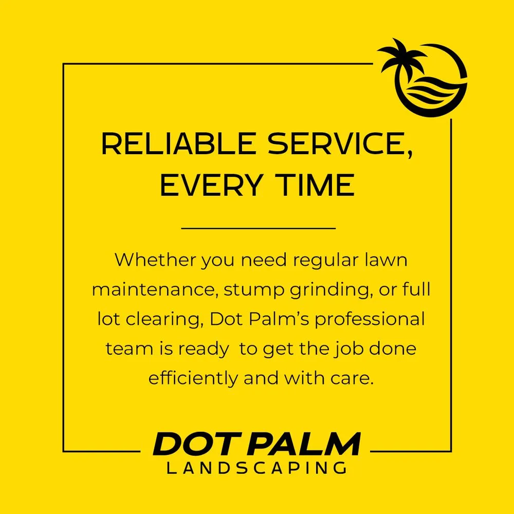 Professional landscape design in Marathon, FL by Dot Palm Landscaping