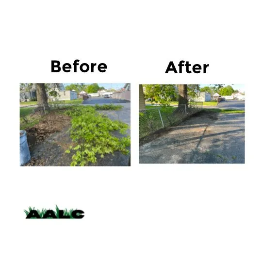 Local landscape installation in Belleville, IL by Double A Lawn Care