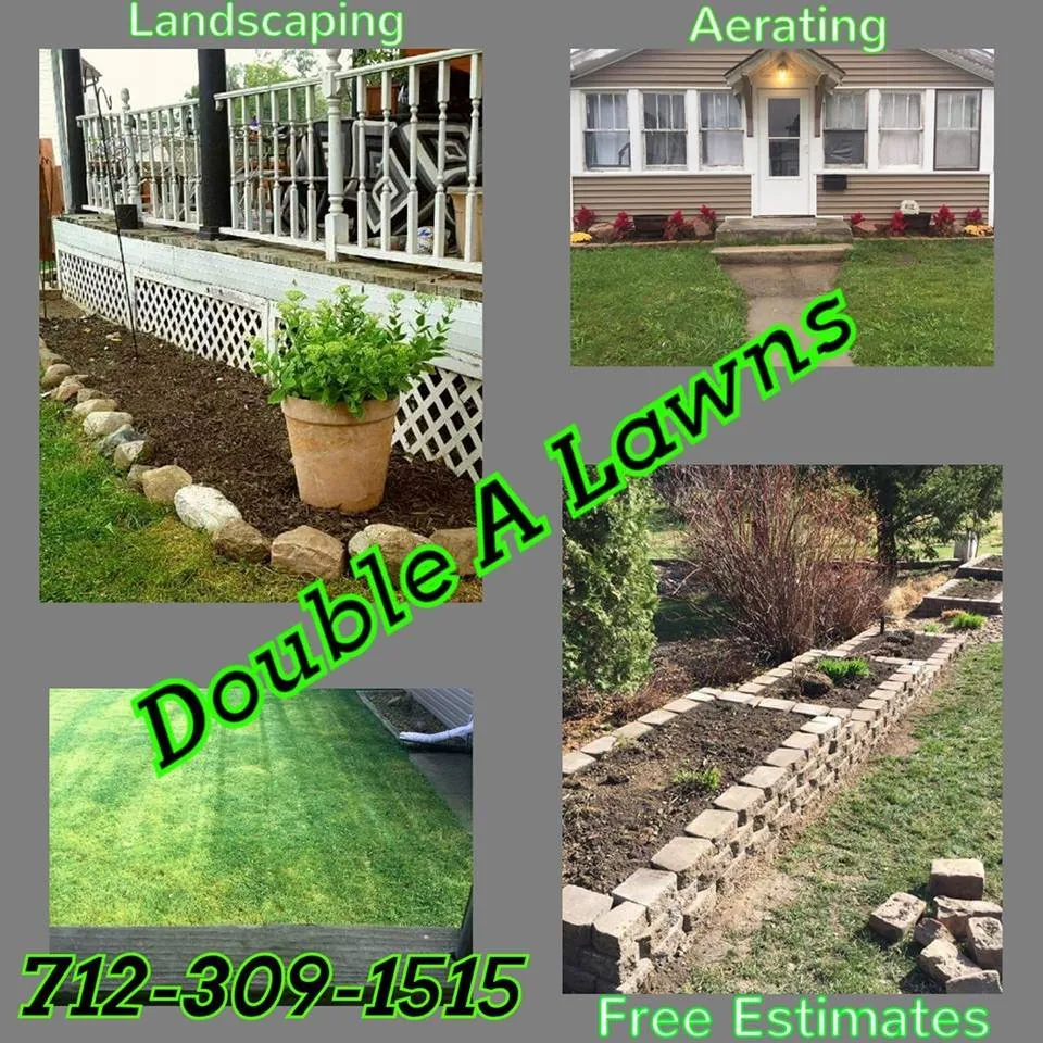 Reliable outdoor landscaping near you in Council Bluffs, IA by Double A Lawns