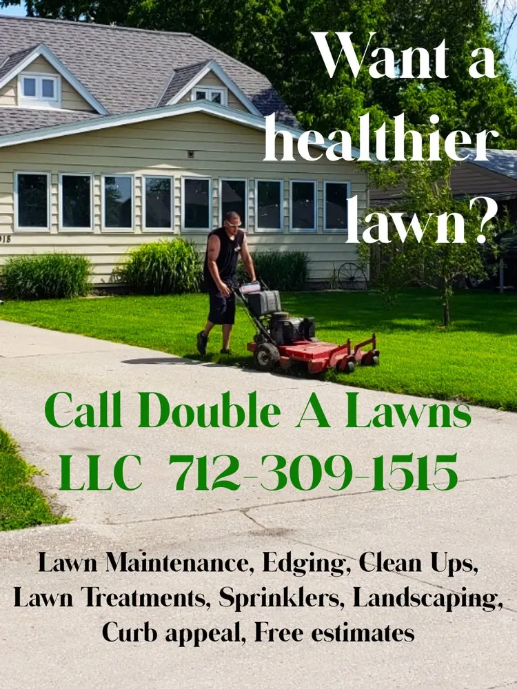 Reliable outdoor landscaping experts serving Council Bluffs, IA - Double A Lawns