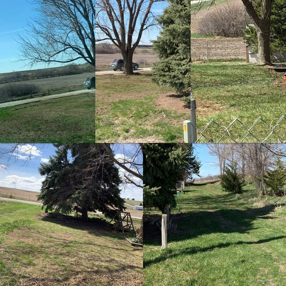 Top-rated yard cleanup service in Council Bluffs, IA by Double A Lawns