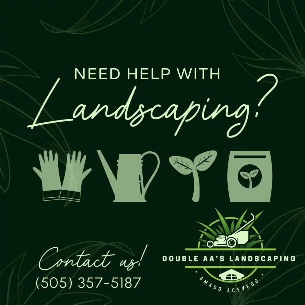 Custom lawn care service in NM, NM - Double AA’s landscaping