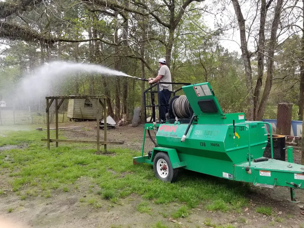 Custom landscape design in Lake Charles, LA - Double D Hydroseeding