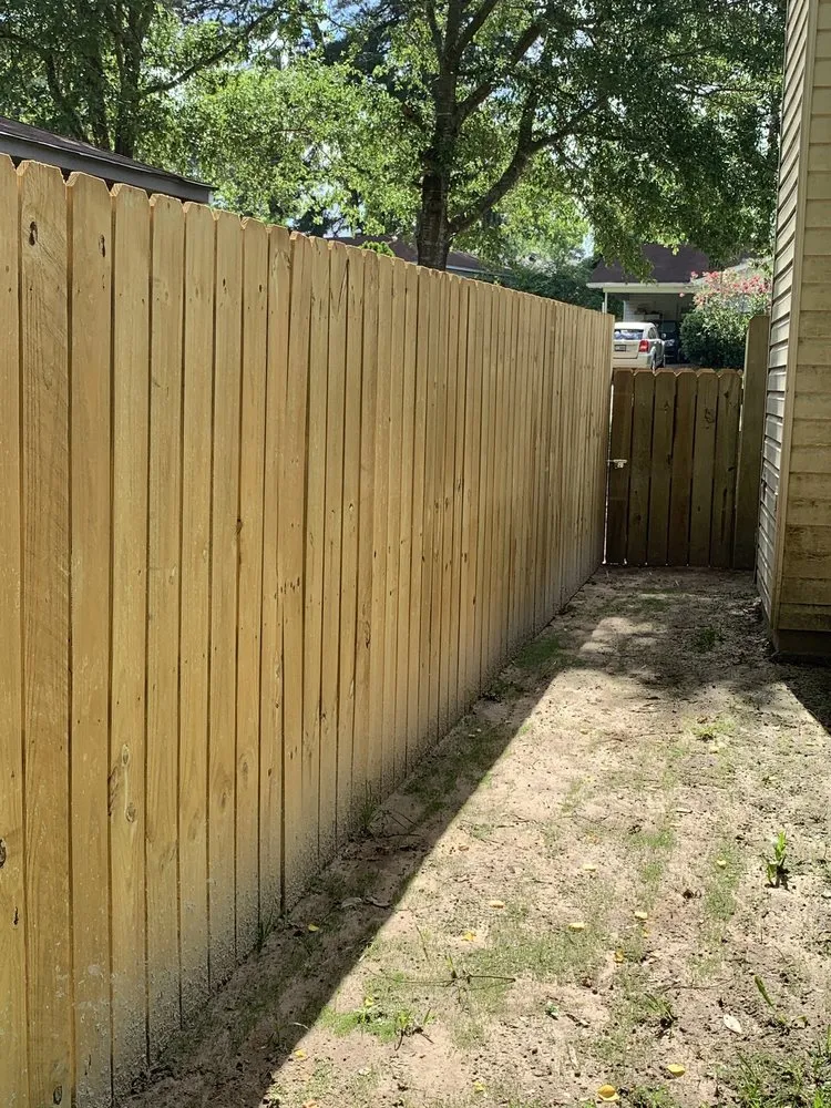 Custom landscaping services with custom design in Lake Charles, LA by Double D Hydroseeding