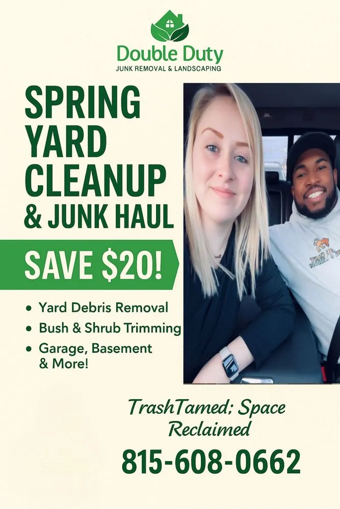 Local outdoor landscaping in Rockford, IL by Double Duty