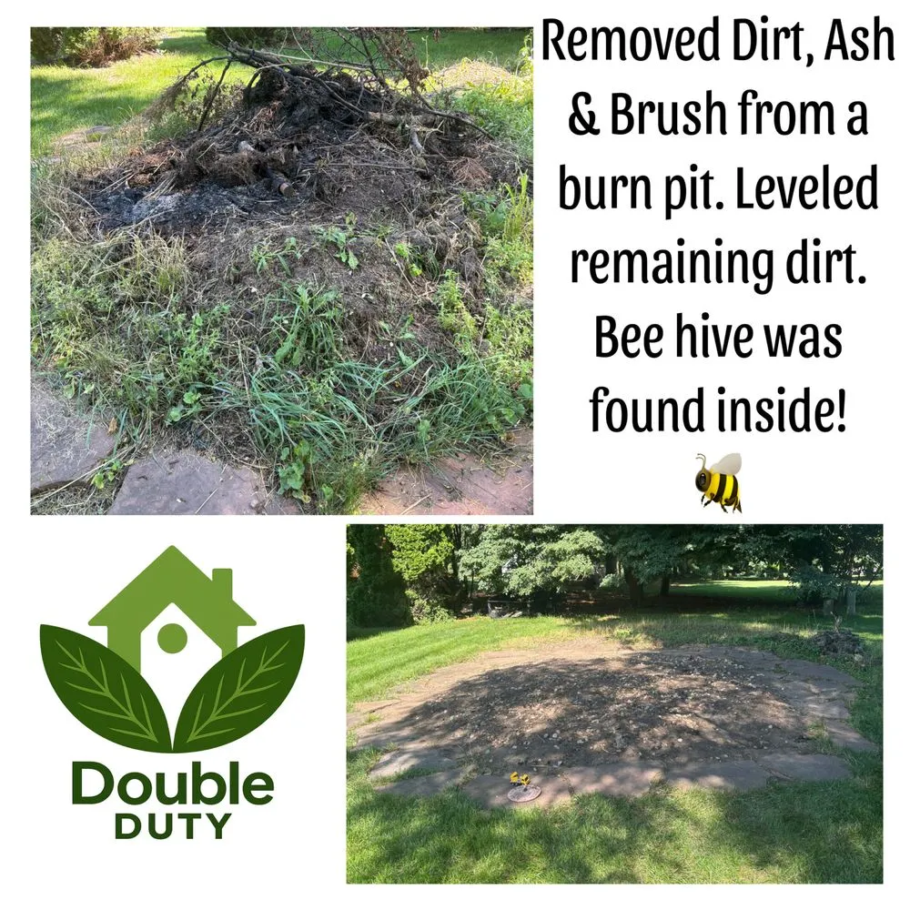 Local yard cleanup service experts serving Rockford, IL - Double Duty