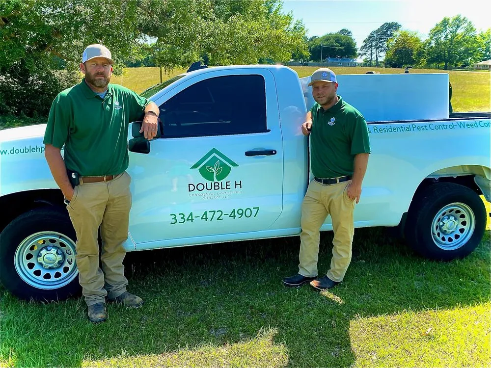 Trusted outdoor landscaping in Troy, AL by Double H Ornamental Lawn & Pest Control