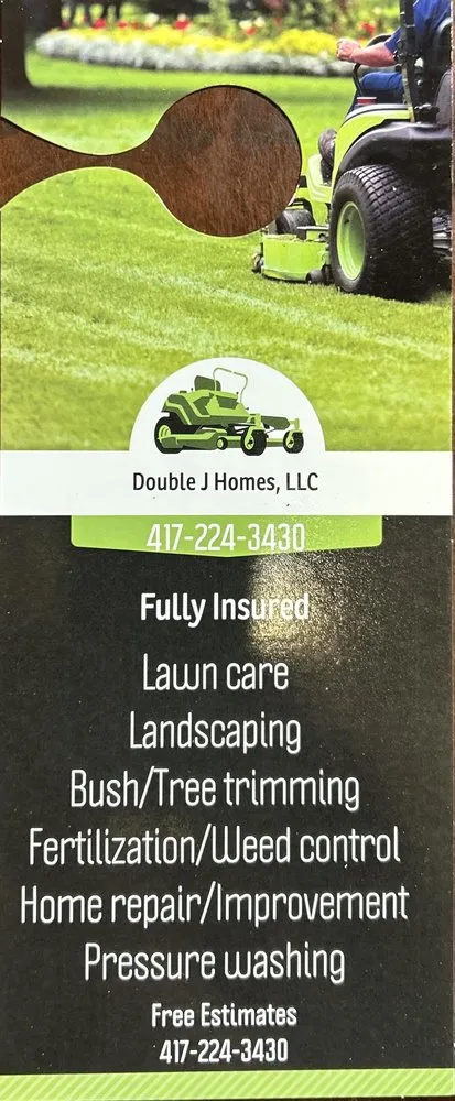 Reliable outdoor landscaping in Elkland, MO by Double J Homes