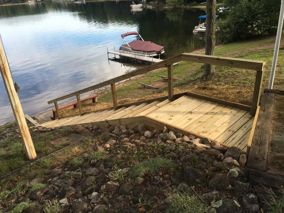 Local residential landscaping in Cadillac, MI by Double J Lawn Care Plus