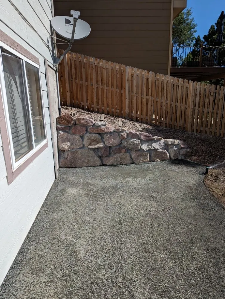 Expert landscape design in Colorado Springs, CO by Double L Concrete