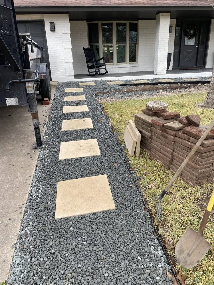 Reliable landscape installation in Leander, TX by Double R Lawn & Landscaping