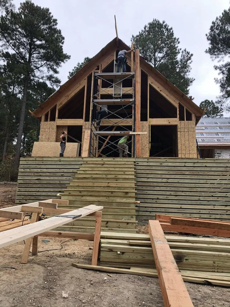 Expert garden landscaping with custom design in Gilmer, TX by Double S Handyman Services