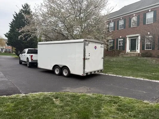 Double Striping Lawn Care Logo