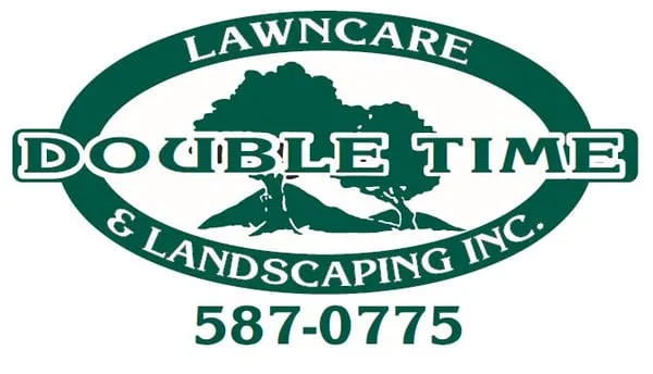 Double Time Lawn Care & Landscaping Logo